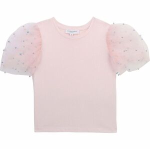 ✨NWT✨ Charabia Charming Pink Puff Sleeve Tee for Kids Girls - size 10